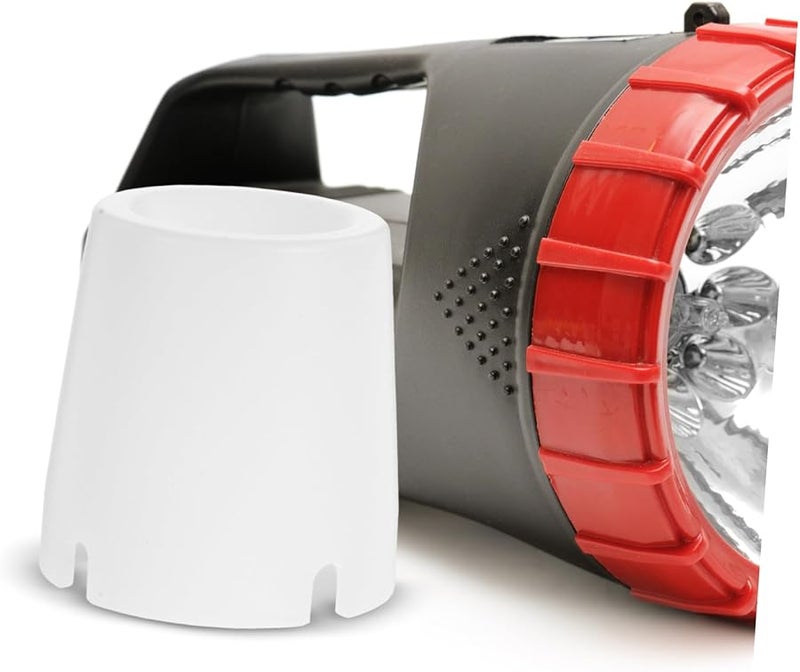 White Plastic Diffuser Dome Flashlight Cover Non Glare Camping Accessory - Image 5